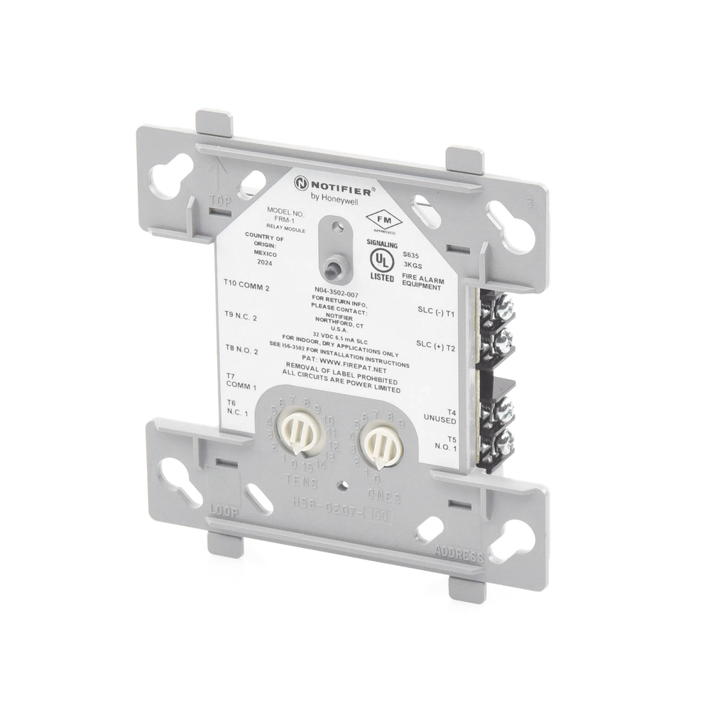 FRM-1 Addressable Relay Module with DPDT Form-C Contacts