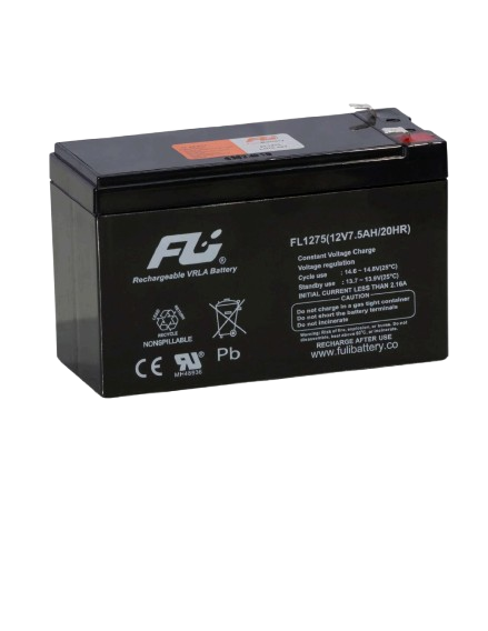 Powest FL1275GS 12V 7.5Ah Battery