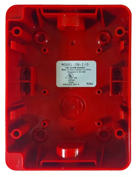 Notifier SB-I/O Manual Station Back Box