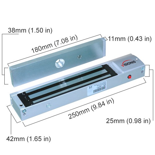 Electromagnetic Lock 600Lb Visionis