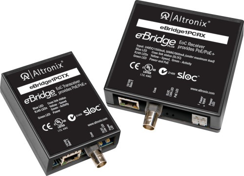 Altronix eBridge1PCRX Ethernet-over-Coax Receiver