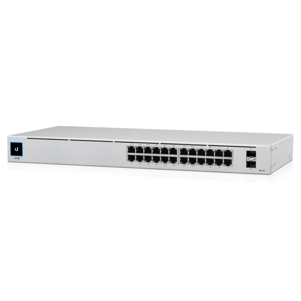 Switch UniFi of 24 Ports with PoE | Ubiquiti USW-24-POE | Electronic Security Communications