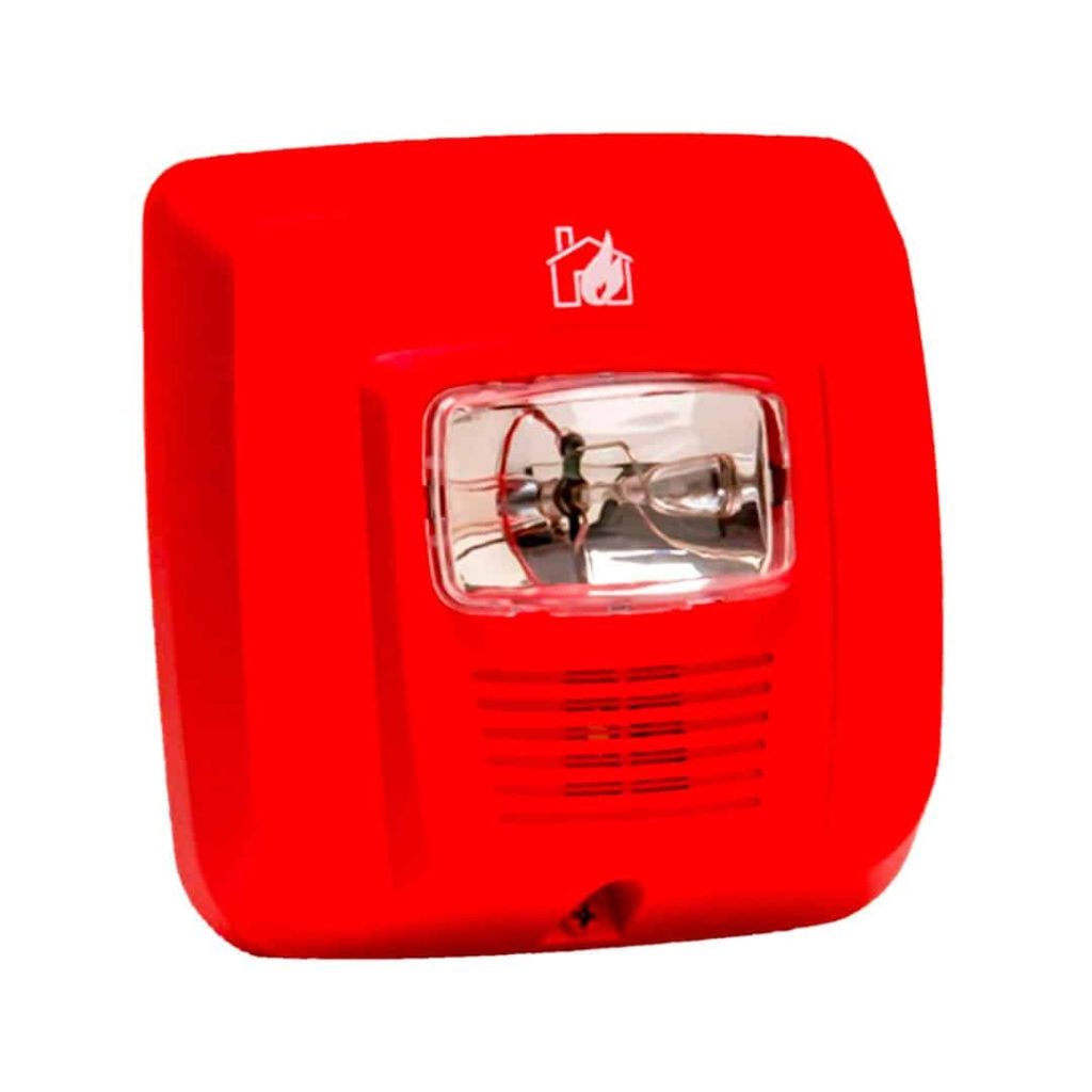 System Sensor L-Series White Wall Horn/Strobe