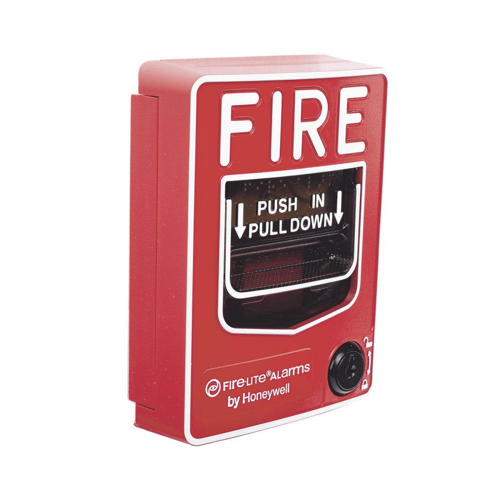 Fire-Lite BG-12LX Addressable Manual Pull Station