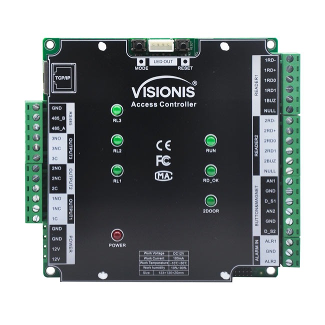 Visionis VIS-AXESS-4DLX Access Control Panel