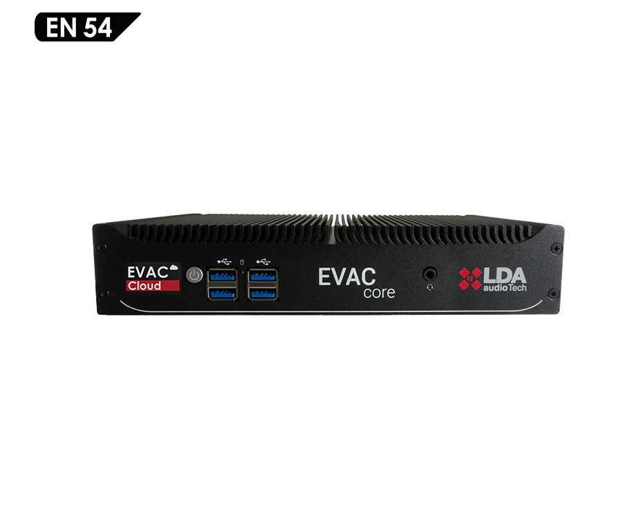 LDA Audio Tech EVAC Cloud Software